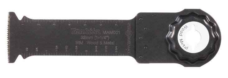 MAKITA Starlock Max Sahanterä upotukseen, leveys 32 mm B-66400 - Starlock Max terät - 088381539302 - 1