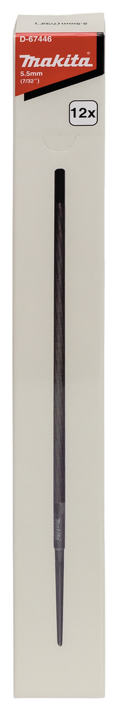 MAKITA Viila 5,5 mm, 12 kpl Makita D-67446 - Moottorisahojen tarvikkeet - 088381548052 - 1