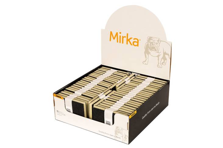 MIRKA Hiomasienilaatikko 120x98x13mm M/F, 50/Pakk - Hiomasienet - 6416868936612 - 1