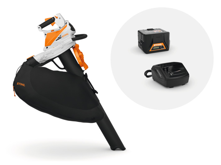 STIHL SHA 56 AKKUPUHALLIN / IMUSILPPURI setti sis. AK 20 akku ja AL 101 latauslaitteen - Compact akkukoneet - 886661640492 - 1