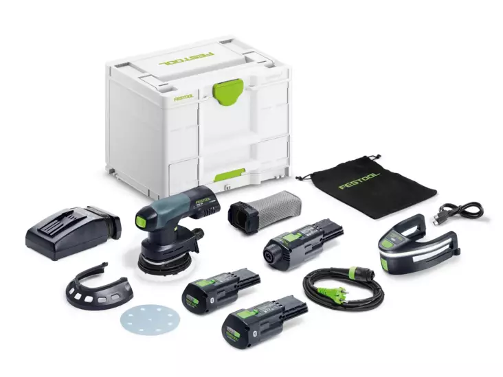 FESTOOL ETSC 125 3,0 I-Set Akkuepäkeskohiomakone 578857 - Festool 18V Akkuhiomakoneet - 4014549467992 - 1