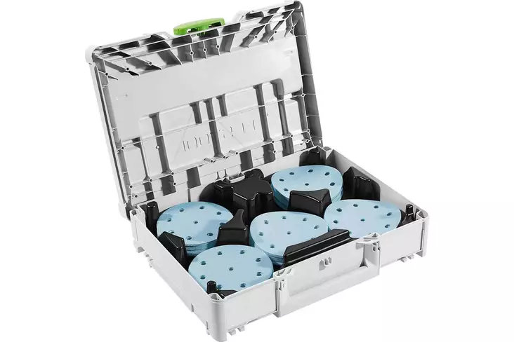FESTOOL Hiomatarvikkeiden Systainer3 Granat SYS-STF D125 GR-Set 578193 - Festool Granat 125 mm - 4014549440612 - 1