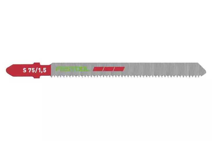 FESTOOL Pistosahanterä S 75/1,5/5 204268 - Erikoisterät Pistohahoille - 4014549330692 - 1