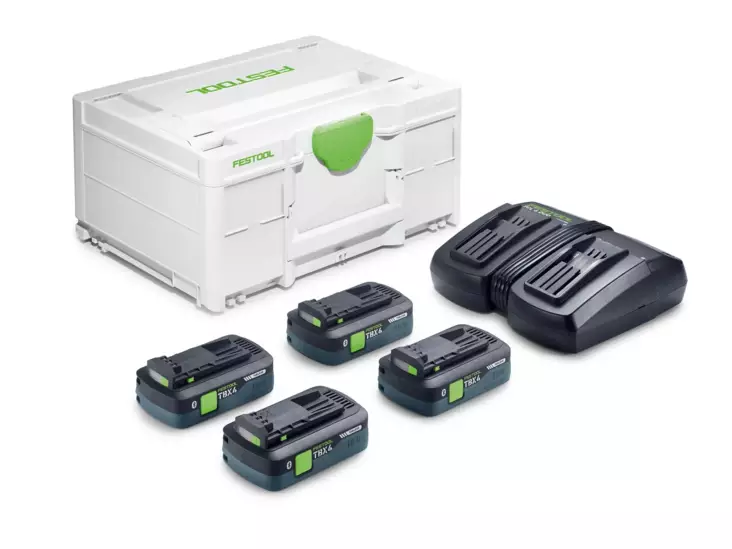 Festool SYS 18V 4xTBX4/TCL6DUO Energiasetti 578823 - Festool Energiasetit - 4014549465882 - 1