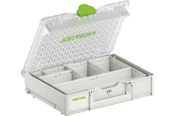 FESTOOL Systainer³ Organizer SYS3 ORG M 89 6xESB 204854 - Festool SYS3 M Laatikot - 4014549356012 - 1