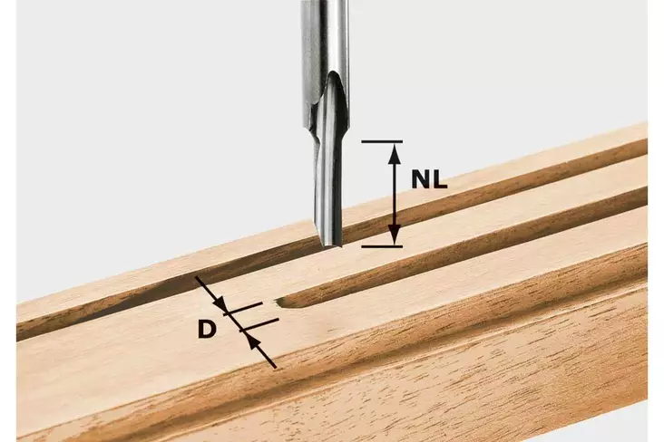 FESTOOL Urajyrsin HS S8 D 5/12 490943 - Festool Urajyrsiterät - 4014549000342 - 1