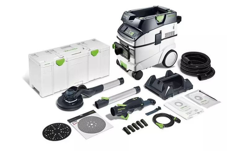 FESTOOL Varsihiomakone- ja imurisarja PLANEX LHS 2 225 EQI/CTM 36-Set 578425 - Hiomakoneet ja kiilotuskoneet - 4014549446942 - 1