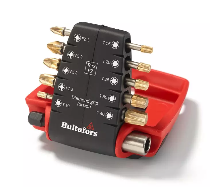 HULTAFORS Bitsisarja, Torsion Diamond Bits Torx® PZ - Hultafors Ruuvimeisselit - 7317844487052 - 1