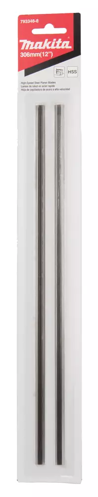 MAKITA Höylänteräpari 306mm, HSS kääntöterä 793346-8 - Makita Höylien tarvikkeet - 088381101042 - 1