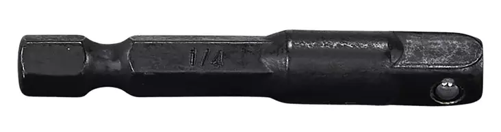 MAKITA Hylsyadapteri 1/4" bitsikiinnityksestä 1/4" neliöpää hylsykiinnitykselle D-74740 - Konekärjet ja bitsinpitimet - 088381589512 - 1