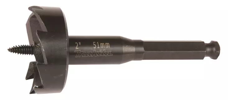 MAKITA Itsesyöttävä puuporanterä 51 mm (2") D-74360 / D-30003 - Makita Läpivientiporanterät - 088381587402 - 1