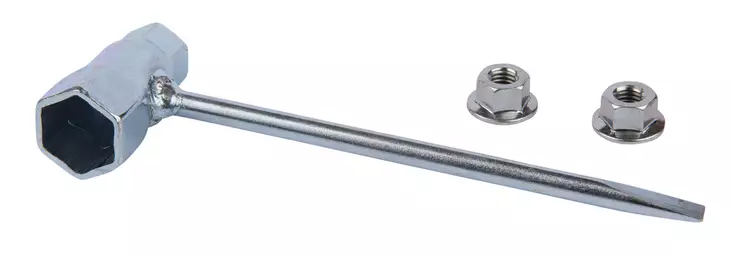 MAKITA Kombiavain 13 / 19 mm, 2 x mutteri M8 958500033 - Makta Avaimet - 4002829001042 - 1