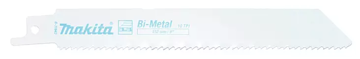 MAKITA Puukkosahanterä BiM 152 x 0,9 mm, Metallinen puu, muovi ja alumiini, 5 kpl B-31843 - Makita Puukkosahanterät - 088381420112 - 1
