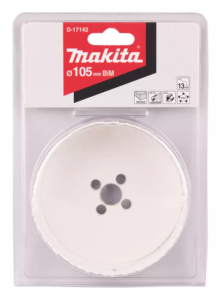 MAKITA Reikäsahanterä , BiM , 102 mm D-17142 - Makita Reikäsahanterät - 088381194952 - 1