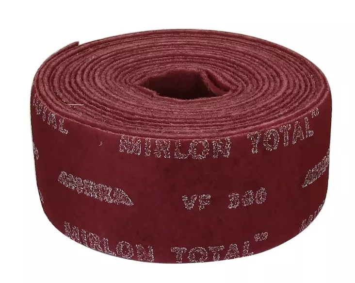 MIRKA MIRLON TOTAL 115mm x 10m rll VF 360 punainen - Mirka Hiomanauharullat 115 mm - 6416868802672 - 1