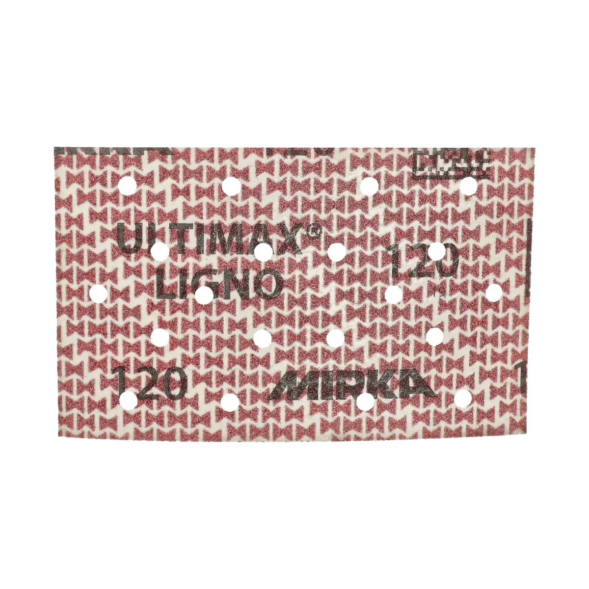 Papier Abrasif Mirka Gold 81x133mm Velcro 8 Trous P60, 50 Unités