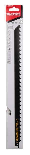 MAKITA Puukkosahanterä 400 x 1,5 mm, kevytsoraharkot, 2 kpl B-63591 - Puukkosahanterät - 088381532853 - 2