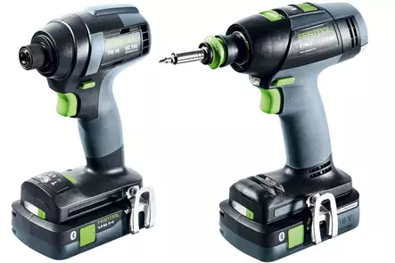 FESTOOL Akkuruuvinväänninpaketti TID 18 HPC 4,0 I-Set T18 577244 - Festool 18V Porat ja ruuvinvääntimet - 4014549402313 - 2