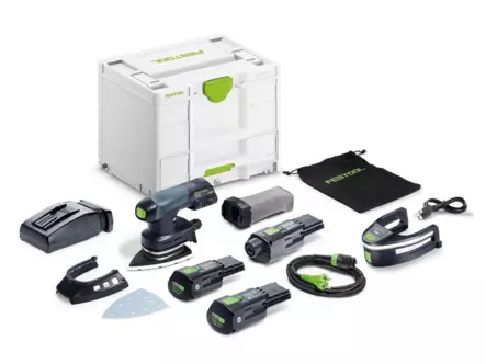 FESTOOL DTSC 400 3,0 I-Set Akkukärkihiomakone 578851 - Festool 18V Akkuhiomakoneet - 4014549467893 - 1