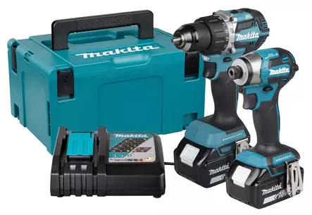 MAKITA Akkukonesarja LXT 18V DLX2574TJ - Makita LXT 18V Akkukonesarjat - 197050016713 - 1