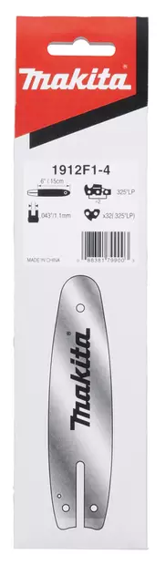 MAKITA Laippa 6" Makita DUC150 -akkusahaan 1912F1-4 - Makita Puutarhanmonitoimikone - 088381799003 - 2