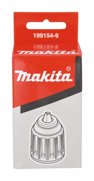 MAKITA Pikaistukka 13 mm, 1/2" - 20UNF, 1,5 - 13 mm 199154-9 - Makita Istukat porakoneisiin - 088381525503 - 2