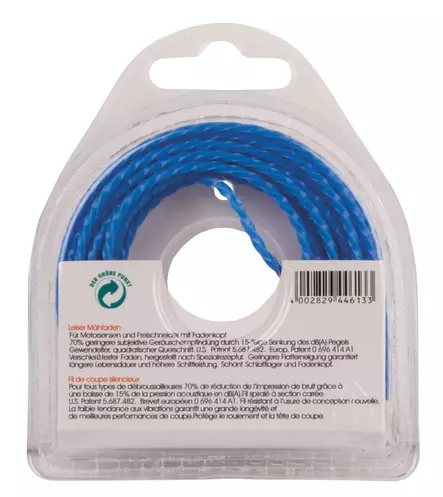 MAKITA Siima 2,4 mm x 3,5 m, kuiskaava, Makita 369224671 - Makita Siimapäät ja siimat - 4002829446133 - 2