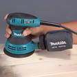 MAKITA EPÄKESKOHIOMAKONE BO5031K 125MM - Hiomakoneet - 088381097703 - 2
