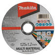 MAKITA Katkaisulaikka Multi material 125x1,2 mm E-10724 - Laikat - 088381580533 - 1