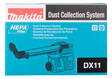 MAKITA Pölynimulisälaite DX11 HR3012FC poravasaralle - Betonintyöstökoneiden tarvikkeet - 5640550013 - 3