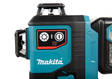 MAKITA Ristiviivalaser 360° CXT SK700DWA - Makita Mittalaitteet ja tunnistimett - 088381756143 - 4