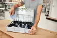 FESTOOL Hiomatarvikkeiden Systainer³ Granat SYS-STF D90/V93 GR-Set 578196 - Festool Kolmio 93 mm - 4014549440643 - 3