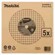 MAKITA Katkaisulaikka metalli 355 x 2,5 x 25,4 mm, A36P, 5 kpl B-64696-5 - Makita Laikat - 088381535953 - 2