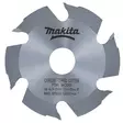 MAKITA Liitosjyrsimen HM-terä 100X6T, hammas 4 mm B-20644 - Makita Jyrsimien tarvikkeet - 088381377133 - 1