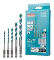 MAKITA Monikäyttöporanteräsarja 5-osaa E-25432 - Poranterä- ja konekärkisarjat - 197050364753 - 3