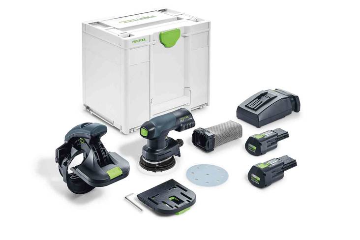 FESTOOL Akkureunahiomakone ES-ETSC 125 3,0 I-Plus 577697 - 18V akkukoneet - 4014549372043 - 1