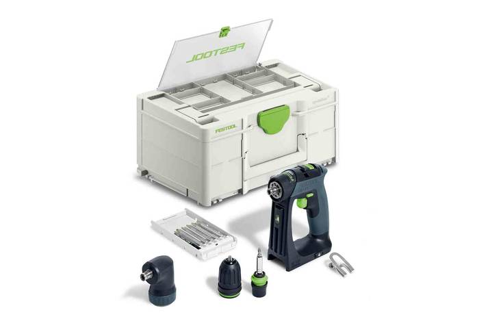 FESTOOL CXS 18-Basic-Set 577333 Akkuruuvinväännin - Porakoneet ja ruuvinvääntimet - 4014549405703 - 1
