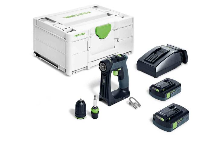 FESTOOL CXS 18 C 3,0-Plus 576883 Akkuruuvinväännin - Porakoneet ja ruuvinvääntimet - 4014549383223 - 1