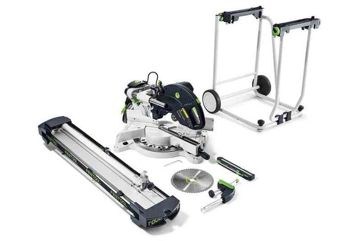 FESTOOL Katkaisusaha KS 120 REB-Set-UG KAPEX 575313 - Jiiri- ja pöytäsahat - 4014549299333 - 1
