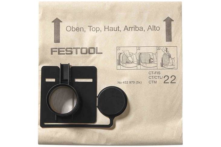 FESTOOL Pölypussi FIS-CT 55/5 452973 - Pölypussit - 4014549098653 - 1