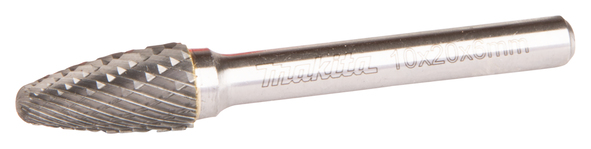 MAKITA Kovametalliviila 10x20mm, muoto F B-52788 - Kovametalliviilat - 088381470193 - 1