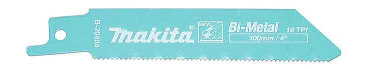 MAKITA Puukkosahanterä 100 x 0,9 mm, metalli, 5 kpl B-20404 - Puukkosahanterät - 088381375993 - 1