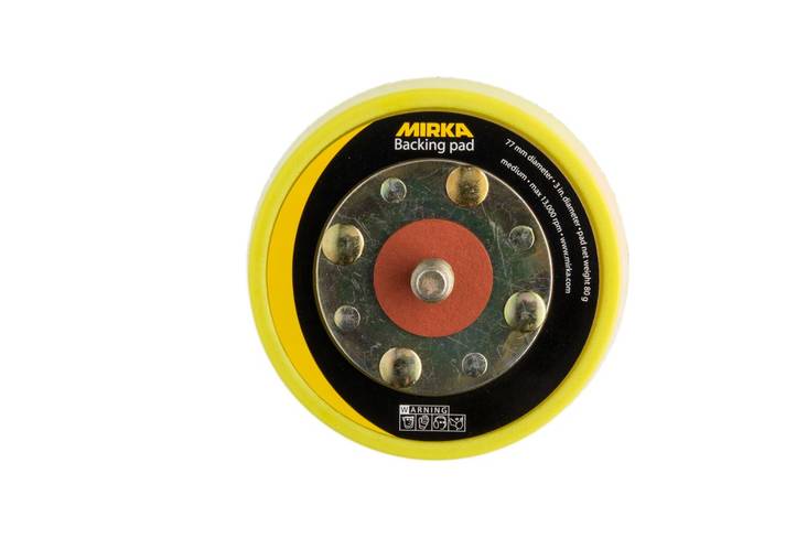 MIRKA Alustalla 77mm 5/16" tarra medium - Mirka Alustallat hiomakoneille - 6416868932973 - 1