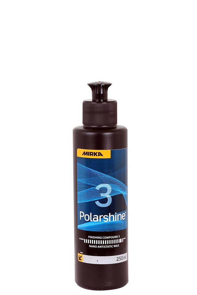 MIRKA Polarshine 3 viimeistelyaine / vaha 250ml - Kiillotusaineet - 6416868580143 - 1