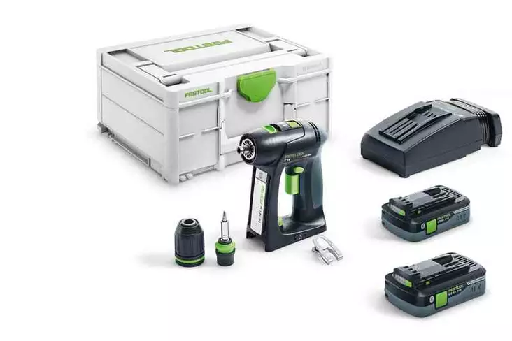 FESTOOL Akkuruuvinväännin C 18 HPC 4,0 I-Plus 576435 - Festool 18V Porat ja ruuvinvääntimet - 4014549359983 - 1