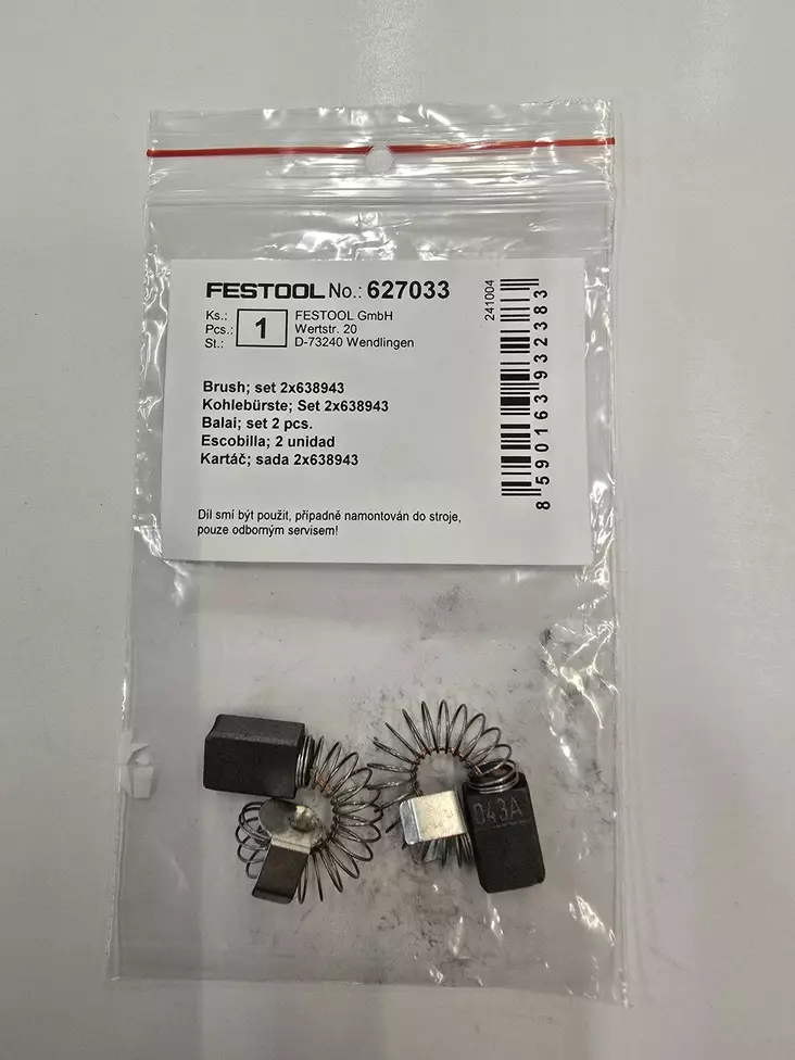 FESTOOL HIILIPARI 627033 RG130 - Saneerauskoneiden tarvikkeet - 8590163932383 - 1