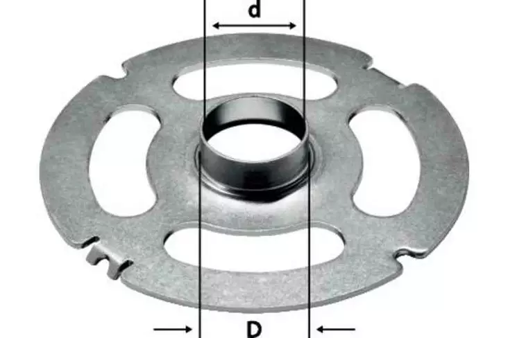 FESTOOL Kopiointirengas KR-D 27,0/OF 2200 494624 - Festool Jyrsimien lisätarvikkeet - 4014549080283 - 1