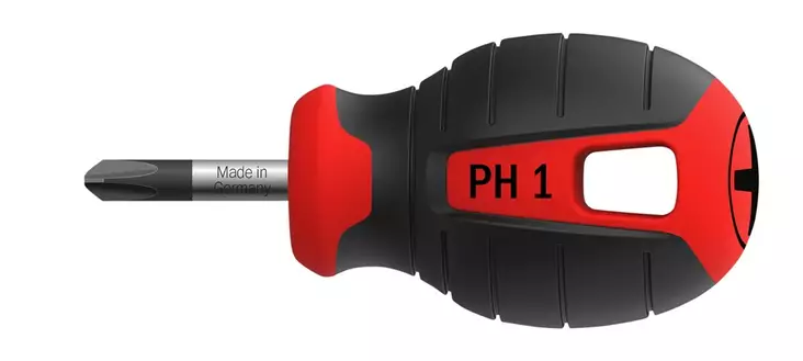 HULTAFORS Lyhytvartinen Phillips-ristipäämeisseli PH 1 - Hultafors Ruuvimeisselit - 7317844441153 - 1