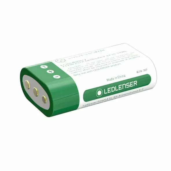LEDLENSER Akkupaketti Li-Ion 7.4V 2 x 21700 4800 mAh - Ledlenser akut - 4058205023863 - 1