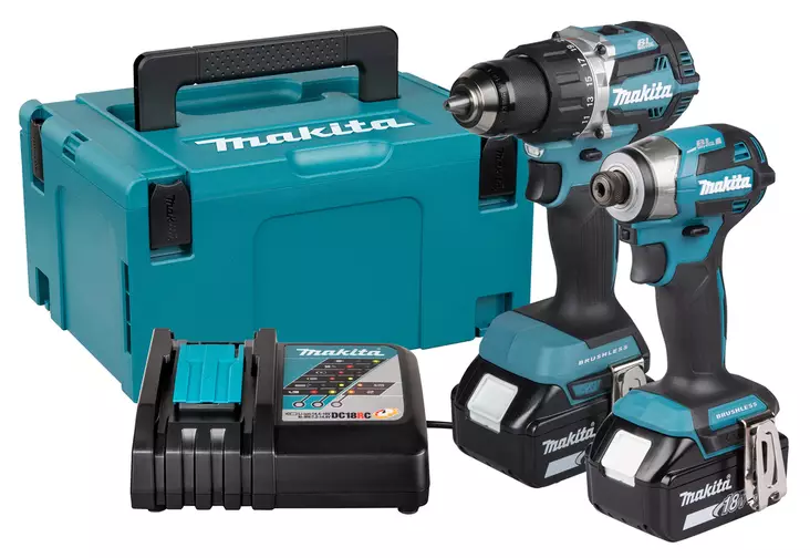 MAKITA Akkukonesarja LXT 18V DLX2574TJ - Makita LXT 18V Akkukonesarjat - 197050016713 - 1